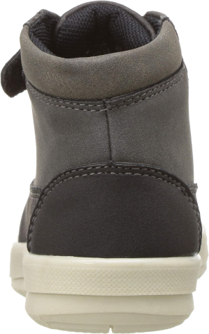 Deer Stags Unisex-Child Niles Memory Foam Dress Casual Comfort High Top Sneaker Boot, Dark Brown, 3.5 Big Kid