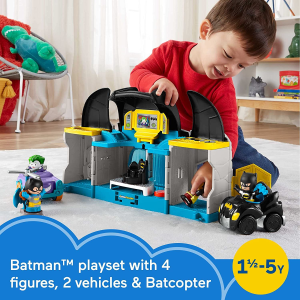 DC Super Friends Fisher-Price Litte People Deluxe Batcave