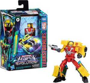 Transformers Toys Legacy Evolution Deluxe Armada Universe Hot Shot Toy, 5.5-Inch, Action Figure for Boys and Girls Ages 8 and up (F7190)