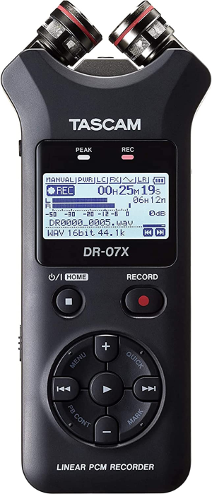 TASCAM DR-05X Tascam 05X Stereo Handheld Digital Audio Recorder with USB Audio Interface