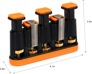 Xcellent Global Hand Exerciser Finger Strengthener Trainer – Great Exercisers for Hand, Finger & Wrist Strength Training Exercises for Guitar, Piano, Golf, Tennis & Physical Therapy SP025