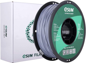 Esun PLA+ 3D Printing Filament PLA PRO plus Spool 1.75Mm 1KG Dimensional Accuracy +/- 0.05Mm for 3D Printers,Grey