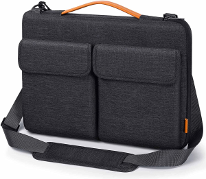 Inateck 14 Inch Laptop Sleeve Case, 360° Protection, Splash-Proof, with Handle and Shoulder Strap, Suitable for 14 Inch Laptops and Compatible with 15 Inch Macbook Pro 2016-2019