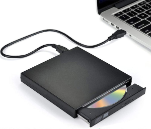 TAVICE – External CD DVD ROM Writer Burner Player Drive USB PC Laptop Mac Windows 7/8/10/11