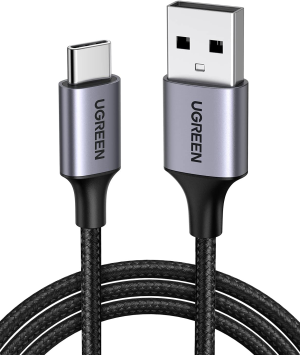 UGREEN USB Type C Cable Nylon Braided USB a to USB C Fast Charger Compatible with Iphone 15, Samsung Galaxy S23 S22, Gopro Hero, PS5 Xbox Series Controller, LG G8 G7 V40, Nintendo Switch, 3M