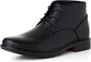 Alpine Swiss Mens Leather Lined Dressy Ankle Boots