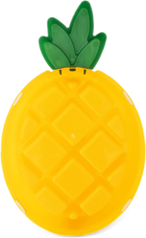 Zippypaws Happy Bowl Slow Feeder – Pineapple 20X33Cm, 1 Count (Pack of 1)