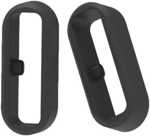 Fastener Rings Compatible with Garmin Forerunner 245 245 Music, Forerunner 645 645 Music Bands(Pack of 11) Silicone Connector Keepers Security Holder Retainer Ring for Forerunner 245 Smartwatch