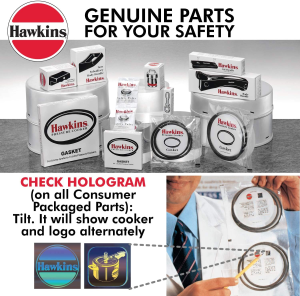 Hawkins B1010 3 Piece Pressure Cooker Safety Valve – B1010-3Pcset