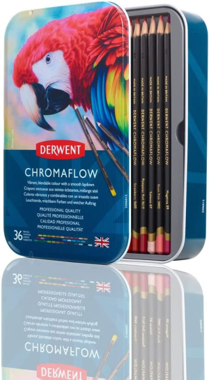 Derwent Chromaflow 36-Piece Pencils Set