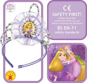 Rubie’S Official Disney Princess Rapunzel Tiara – One Size Purple