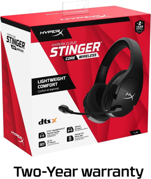 Hyperx Cloud Stinger Core Wireless DTS PC Headset, Black