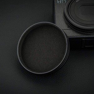 Aluminium Alloy Lens Cover Cap for Ricoh GR Iiix GR III GR II, Lightweight Durable Camera Lens Protection Cover for GR2 GR3 with Soft EVA Interior