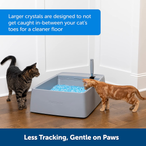 Petsafe Scoopfree Crystal Cat Litter, Blue, 2-Pack