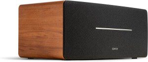 Edifier D12 Bookshelf Speaker – Integrated Desktop Stereo Bluetooth Speaker – Wireless Computer Speaker for Desktop Use- 70 Watts RMS with Subwoofer Line Out – Wooden Enclosure