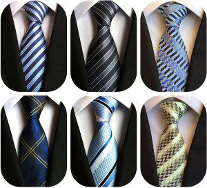 Weishang Men’S Lot Silk Tie Necktie Woven Jacquard Neck Ties