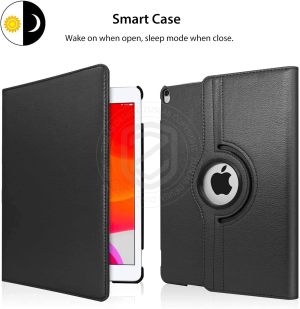 ZUSLAB Ipad 7/8 / Air 3 PU Leather Smart Stand Cover Case (2019/2020) – Black