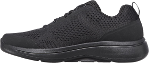 Skechers Men’S Gowalk Arch Fit-Athletic Workout Walking Shoe with Air Cooled Foam Sneaker, Black, 10.5 X-Wide