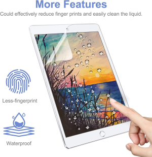 Paperfeel Screen Protector for Ipad 9Th/8Th/7Th Generation (10.2 Inch, 2021/2020/2019), XIRON Matte PET Film for Ipad 10.2, Write and Draw like on Paper, anti Glare Screen Protector