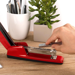 Swingline Stapler, 747 Desktop Stapler, 30 Sheet Capacity, Durable Metal Stapler for Desk, Rio Red (74736)