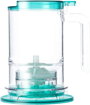 T2 Teamaker with Tea Infuser and Bpa-Free Plastic, Loose Leaf Tea Maker, Clear, 500Ml