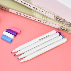 Erasable Water Fabric Marker Pen, Leather Craft DIY Tool Sewing Accessories Tailor Pen, Used for Clothing, Shoes, Leather and Other Industries for the Purpose of Marking