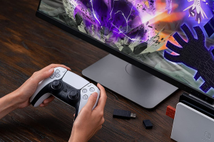 8Bitdo Wireless USB Controller Adapter for Switch, Switch OLED, Windows PC, Mac and Raspberry Pi