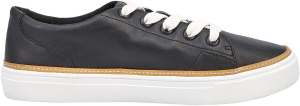 TOMS Women’S Alex Casual Leather Sneakers, Black, Size 6 US