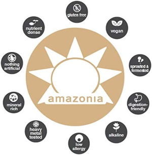 Amazonia Raw Protein Slim & Tone Vanilla Cinnamon 500G