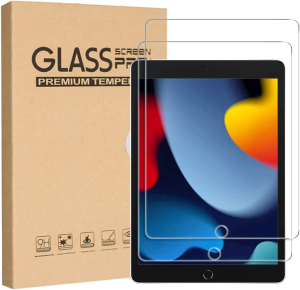 T Tersely [2 Pack] Screen Protector for Apple Ipad 10.2 Inch 9Th/8Th/7Th Generation (2021/2020/2019), Premium 9H Hardness HD Case-Friendly Tempered-Glass Film Screen Protector