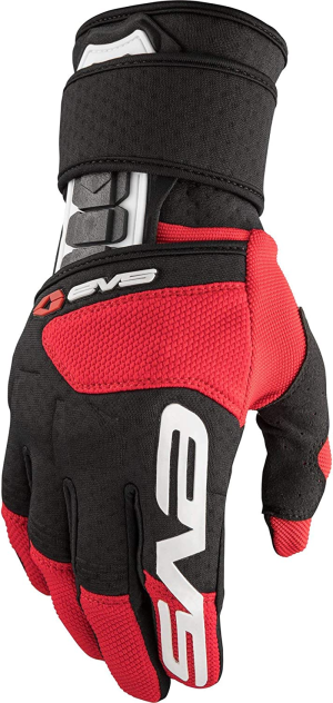 EVS Wrister 2.0 Adult Off-Road Motorcycle Gloves – Red/Small