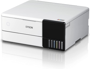 Epson Ecotank Photo ET-8500 Multifunction Printer, Medium, White, C11CJ20501