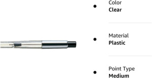 Pilot Fountain Pen Converter (CON-70)