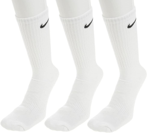 Nike Unisex Training Socks 3 Pairs Lightweight Crew