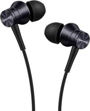 1MORE Piston Fit in Ear Headphones with Microphone, 3.5Mm Wired Earphones, Noise Isolation, Balance Sound, Phone Control with Button, Headphones for Smartphone/Pc, Black