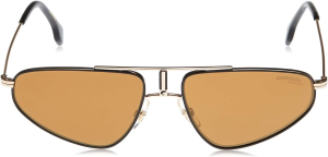 CARRERA Gold Metal Triangle Sunglasses