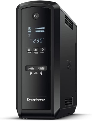 Cyberpower Systems CP1300EPFCLCD PFC Sinewave Series Tower UPS, 1300VA