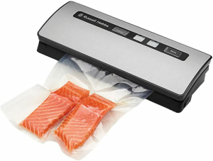 Russell Hobbs RHVS1 Seal Fresh Vacuum Sealer, One Touch Automatic Sealing, Sous Vide Compatible, Grey