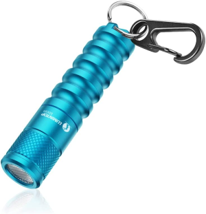 Led Torch,Mini Keychain Flashlight Torch-Lumintop EDC01,120 Lumens Portable Pocket EDC Torch,36 Hours Long Lasting,3 Modes,Ipx8 Waterproof,Powered by AAA Battery Perfect for EDC ,Dog Walking ,Camping , Hiking