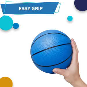 6 PCS Mini Replaceable Basketballs for Mini Basketball Hoop, 16CM Mini Rubber Ball for Indoor Playground Pool Beach, Great Indoor Outdoor Fun Sports for Kids Child Baby Adults