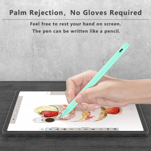 Stylus Pen for Ipad with Palm Rejection, Active Pencil Compatible with (2022-2018) Apple Ipad 10Th/9Th/8Th/7Th/6Th Gen, Ipad Air 5Th/4Th/3Rd Gen, Ipad Pro 11 & 12.9 Inch, Ipad Mini 6Th/5Th Gen