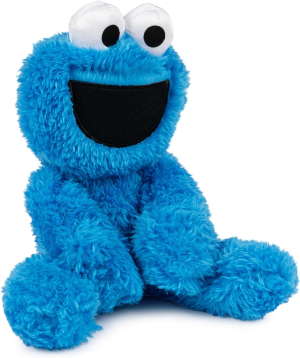 Sesame Street – Take along Cookie Monster 26Cm Stuffed Plush Toy, 33 X 20 X 20Cm