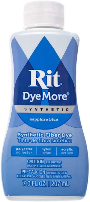 Synthetic Rit Dye More Liquid Fabric Dye – Wide Selection of Colors – 7 Ounces – Frost Gray