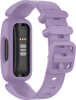 Bands Compatible with Fitbit Ace 3 for Kids Colorful Silicone Watch Strap Accessories Replacement Wristbands for Ace 3 for Boys Girls