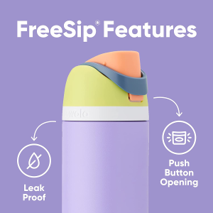 Owala Freesip Insulated Stainless Steel Water Bottle with Straw for Sports and Travel, Bpa-Free