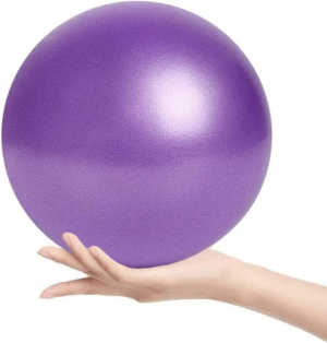 Small Exercise Ball – Anti-Burst Non-Slip,Stability,9 Inch,With Inflatable Straw,Mini Pilates Balls Ideal for Yoga Exercise Pilates Physical Therapy Stretching Core Fitness