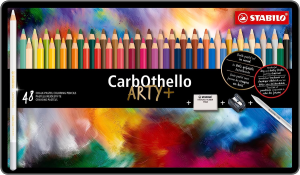 STABILO Carbothello Premium Colouring Pencil – Pastel Pencil Tin of 36