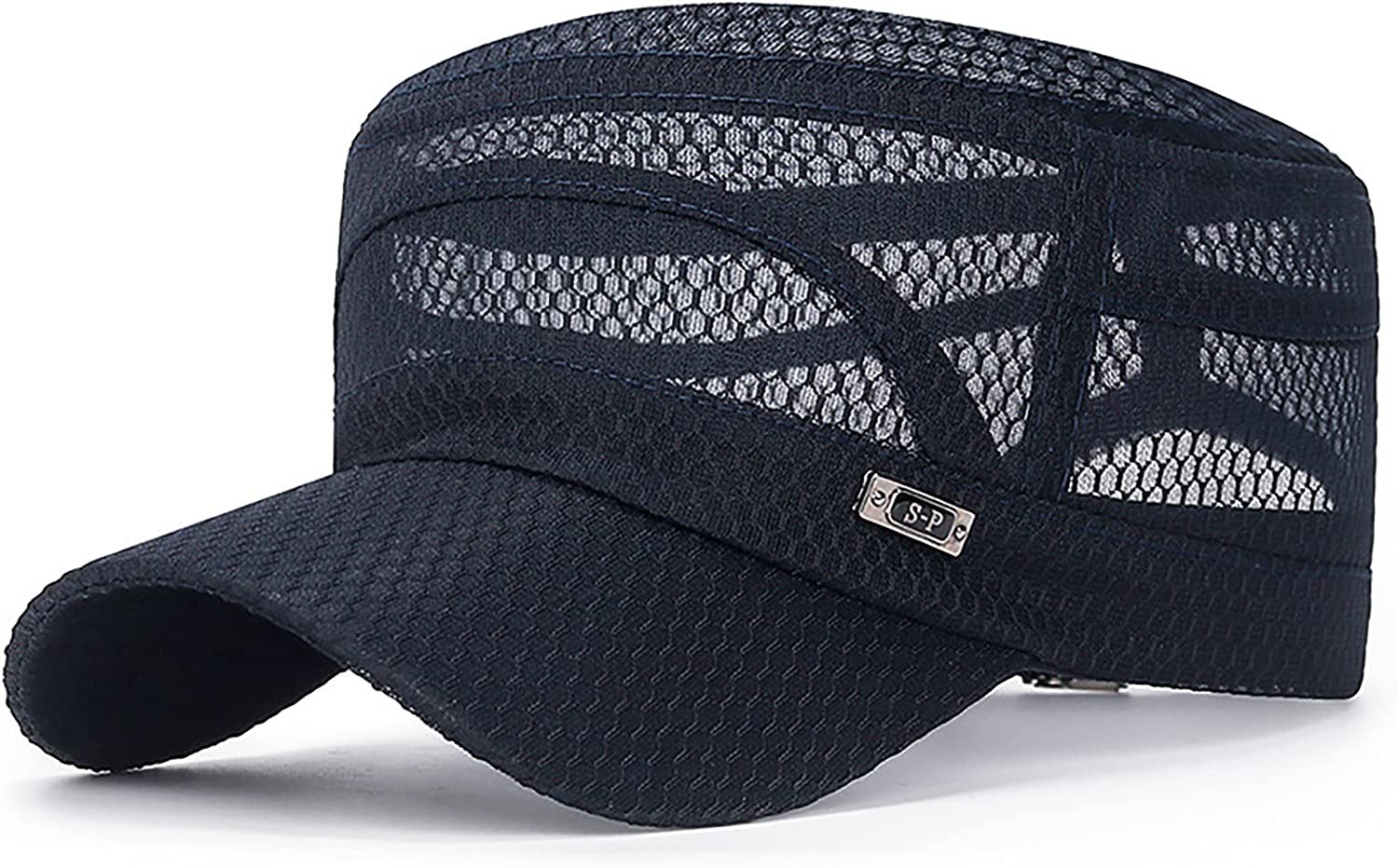 Grey Premium Breathable Baseball Cap for Men - lowercase