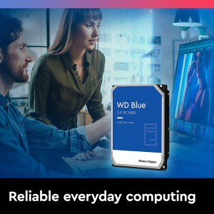 Western Digital 6TB Blue Desktop PC Drive – WD60EZRZ