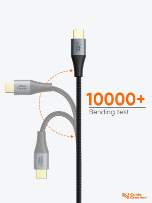 USB C to USB C Cable, Cablecreation Type C Fast Charging USB C Cable 10FT, Double-Braided Exterior Compatible with Ipad Air 5, Galaxy S22 Ultra/S22/S21/S20/S9/S10/S10+,Note 20/10, Macbook, Ipad Mini 6, Ipad Pro 2020, Pixel